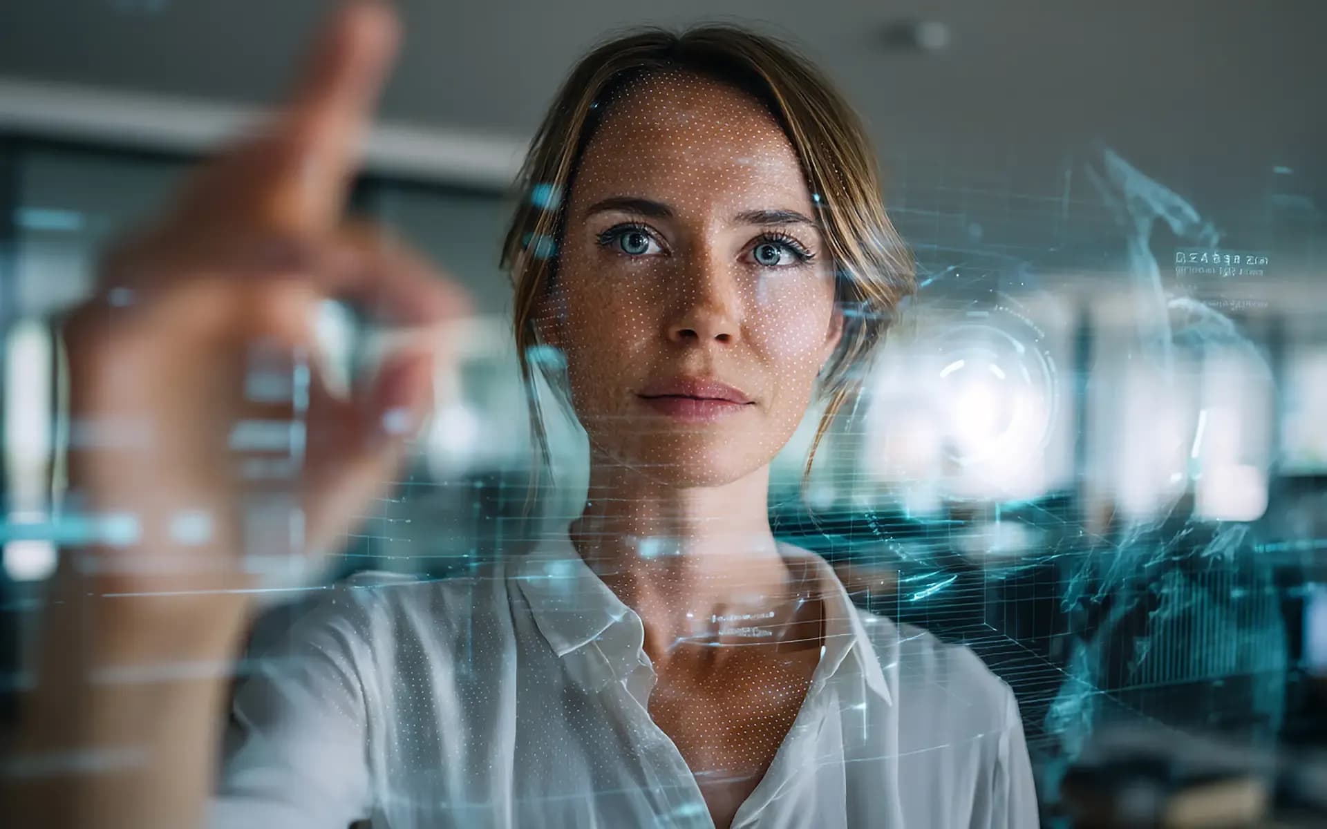 Workspace pokazującym narzędzia dostępności WCAG i dashboard analytics